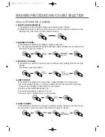 Предварительный просмотр 9 страницы Daewoo DWF-161M Instruction Manual