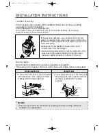 Preview for 4 page of Daewoo DWF-171M Instruction Manual