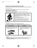 Preview for 4 page of Daewoo DWF-172M Instruction Manual