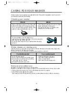 Preview for 12 page of Daewoo DWF-173M Instruction Manual