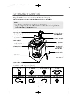 Preview for 2 page of Daewoo DWF-185MNP Instruction Manual