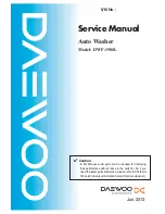 Preview for 1 page of Daewoo DWF-190SL Service Manual