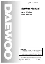 Preview for 1 page of Daewoo DWF-200A Service Manual