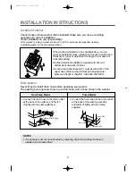 Preview for 4 page of Daewoo DWF-201M Instruction Manual