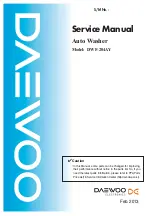 Preview for 1 page of Daewoo DWF-204AY Service Manual