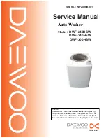 Daewoo DWF-240HFW Service Manual preview