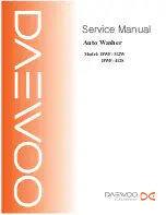 Daewoo DWF-312W Service Manual предпросмотр