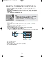 Preview for 13 page of Daewoo DWF-33CG Series Instruction Manual