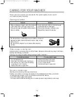 Preview for 14 page of Daewoo DWF-33CG Series Instruction Manual