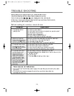 Preview for 15 page of Daewoo DWF-450 Instruction Manual