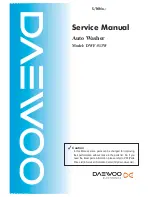 Preview for 1 page of Daewoo DWF-513W Service Manual