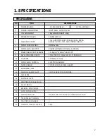 Preview for 3 page of Daewoo DWF-5590DP Series Service Manual