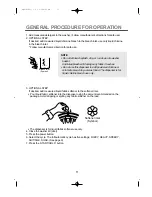 Предварительный просмотр 11 страницы Daewoo DWF-6688 Instruction Manual