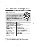 Daewoo DWF-7094P Instruction Manual preview