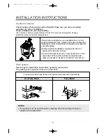 Preview for 4 page of Daewoo DWF-750M Instruction Manual