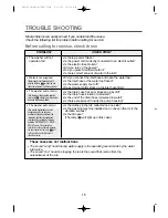 Preview for 15 page of Daewoo DWF-750M Instruction Manual