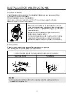 Preview for 4 page of Daewoo DWF-756 Instruction Manual