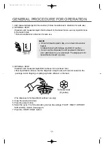 Preview for 11 page of Daewoo DWF-800 Instruction Manual