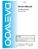 Daewoo DWF-900S Service Manual preview