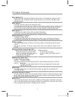 Preview for 2 page of Daewoo DWF-G300 series User Manual