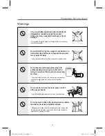 Preview for 4 page of Daewoo DWF-G300 series User Manual