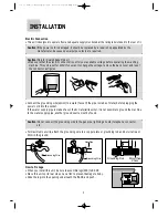 Preview for 3 page of Daewoo DWM-5034 Instruction Manual