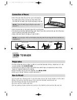 Preview for 4 page of Daewoo DWM-5034 Instruction Manual