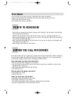 Preview for 7 page of Daewoo DWM-5034 Instruction Manual