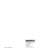 Preview for 25 page of Daewoo DWM-800C Service Manual