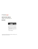 Preview for 1 page of Daewoo DX-9810 Instruction Manual