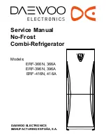 Preview for 1 page of Daewoo ERF-366A Service Manual