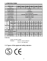 Preview for 3 page of Daewoo ERF-366A Service Manual