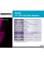 Предварительный просмотр 25 страницы Daewoo F227B User Manual