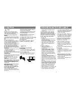 Preview for 3 page of Daewoo FN-15A2RNB Instruction Manual