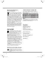 Preview for 2 page of Daewoo FN-436 Operating Instructions Manual