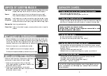 Preview for 9 page of Daewoo FR-028RCNW Instruction Manual