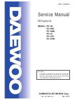 Preview for 1 page of Daewoo FR-146 Service Manual