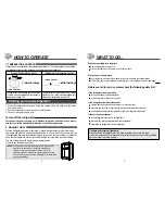 Предварительный просмотр 3 страницы Daewoo FR-291 Instruction Manual