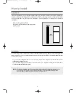 Preview for 8 page of Daewoo FR-3503 Instruction Manual