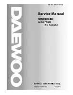 Preview for 1 page of Daewoo FR-454 Service Manual