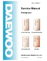 Daewoo FR-521 Service Manual preview