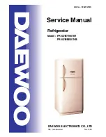 Preview for 1 page of Daewoo FR-521NB Service Manual