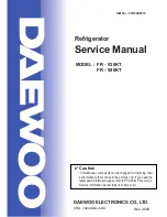 Daewoo FR-530KT Service Manual preview