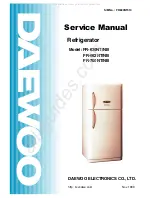 Preview for 1 page of Daewoo FR-630NT Service Manual