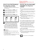 Preview for 16 page of Daewoo FRAQ19DC Series Operating Instructions Manual