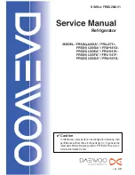 Daewoo FRN-U20DA Series Service Manual preview