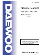 Preview for 1 page of Daewoo FRS-2011 Service Manual