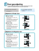 Preview for 21 page of Daewoo FRS-2022CAL User Manual