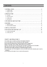 Предварительный просмотр 2 страницы Daewoo FRS-2411 Service Manual