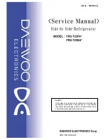 Daewoo FRS-T20DA Series Service Manual preview